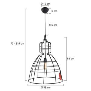 Pendelleuchte Mark Acier - 1 ampoule