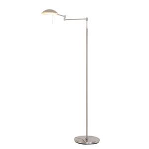 Lampadaire LED Retina Acier - 1 ampoule - Argenté