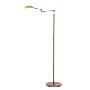 Lampadaire LED Retina Acier - 1 ampoule - Marron