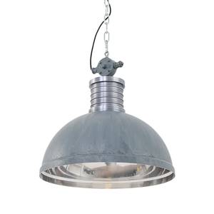 Suspension Brooklyn III Acier - 1 ampoule - Gris