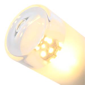 LED-plafondlamp Halleux I glas / staal - 3 lichtbronnen