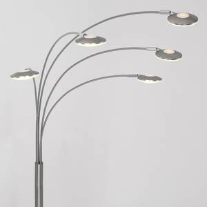 LED-staande lamp Mexlite II plexiglas / ijzer - 5 lichtbronnen