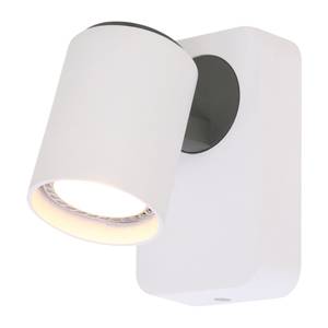 LED-wandlamp Mexlite I aluminium - 1 lichtbron