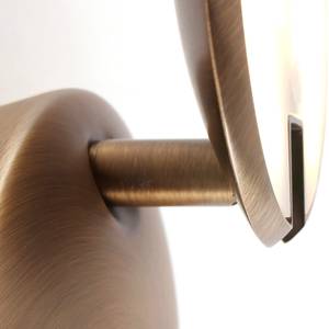LED-wandlamp Zenith ijzer / plexiglas - 1 lichtbron - Bruin