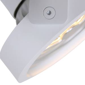 LED-Deckenleuchte Mexlite II Aluminium - Weiß - Flammenanzahl: 2