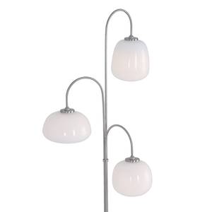 LED-staande lamp Bollique melkglas / ijzer - 6 lichtbronnen