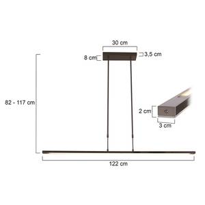 LED-Pendelleuchte Zelena I Eisen - 1-flammig