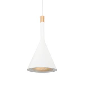 Hanglamp Cornucopia IV staal / massief grenenhout - Aantal lichtbronnen: 5