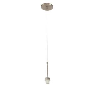 Hanglamp Gramineus I linnen / staal - 1 lichtbron