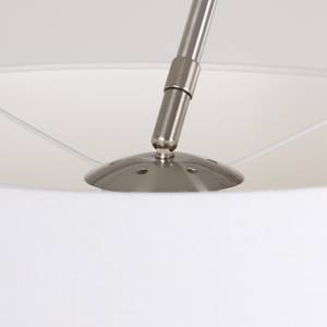 Staande lamp Gramineus II linnen / aluminium - 1 lichtbron