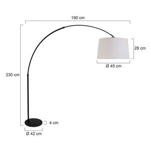 Staande lamp Gramineus XVII textielmix / aluminium - 1 lichtbron