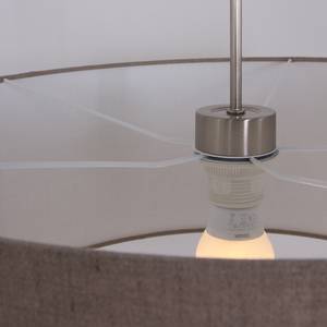 Suspension SparkLED-Platine Light Lin / Acier - 1 ampoule