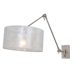 Wandlamp Gramineus VIII textielmix / aluminium - 1 lichtbron