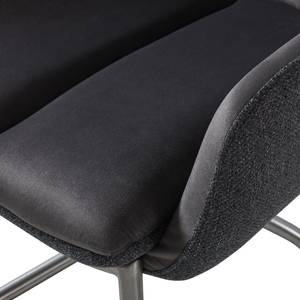Chaise cantilever Savos Tissu / Acier inoxydable - Gris