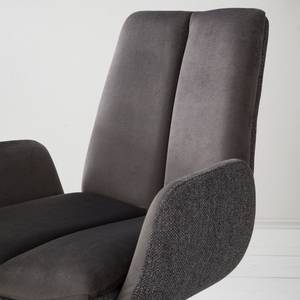 Chaise cantilever Savos Tissu / Acier inoxydable - Gris