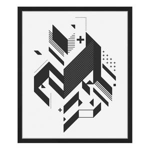 Tableau déco Plus Hêtre massif / Plexiglas - 52 x 62 cm