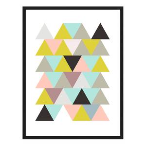 Tableau déco The Colored Forest Hêtre massif / Plexiglas - 62 x 82 cm