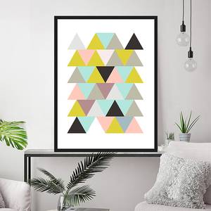Tableau déco The Colored Forest Hêtre massif / Plexiglas - 62 x 82 cm