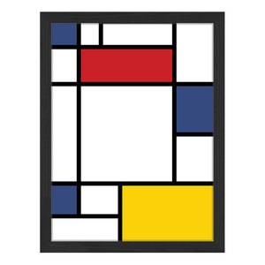 Afbeelding Yellow massief beukenhout/plexiglas - 32 x 42 cm