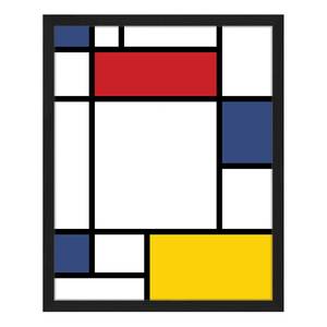 Bild Yellow Buche massiv / Plexiglas - 42 x 52 cm
