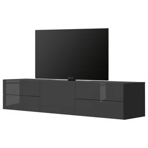 Meuble TV Penola II Anthracite brillant