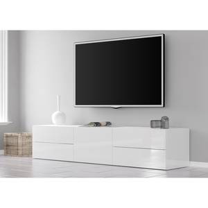 Tv-meubel Penola II Hoogglans wit