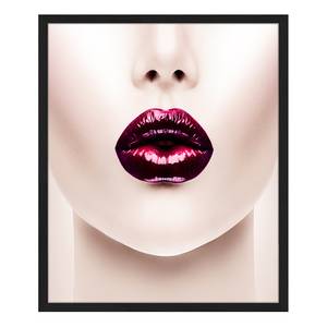 Bild Lips Buche massiv / Plexiglas - 52 x 62 cm