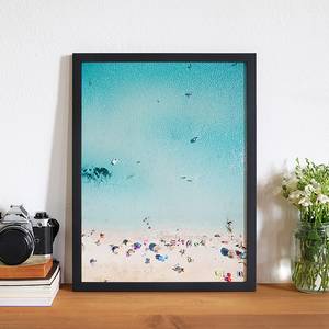 Afbeelding Sandy Beach Massief beukenhout/plexiglas - 32 x 42 cm