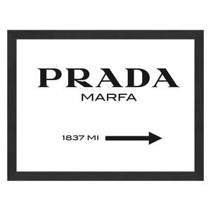 Bild Prada Marfa Buche massiv / Plexiglas - 42 x 32 cm