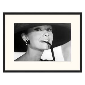 Tableau déco Audrey Hepburn Sunglasses Hêtre massif / Plexiglas - 82 x 62 cm