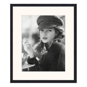 Bild Kate Moss III Buche massiv / Plexiglas - 52 x 62 cm