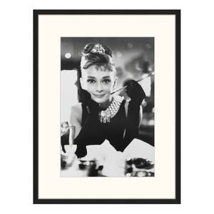 Afbeelding Breakfast at Tiffanys Massief beukenhout/plexiglas - 62 x 82 cm