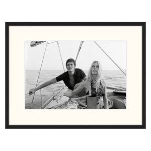 Afbeelding Delon and Bardot Massief beukenhout/plexiglas - 82 x 62 cm