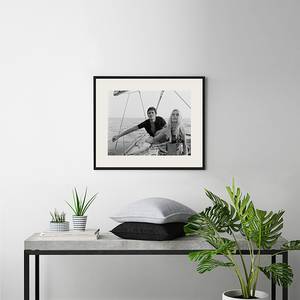 Afbeelding Delon and Bardot Massief beukenhout/plexiglas - 62 x 52 cm