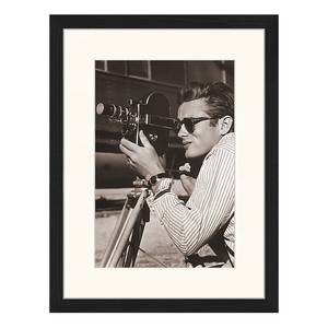 Bild James Dean Buche massiv / Plexiglas - 32 x 42 cm