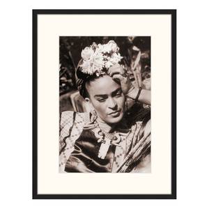 Tableau déco Frida Kahlo Hêtre massif / Plexiglas - 62 x 82 cm