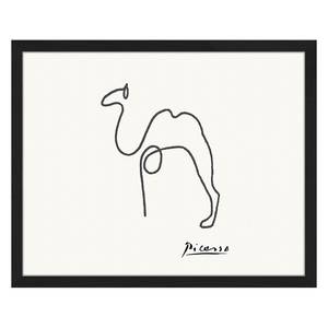 Tableau déco Camel Hêtre massif / Plexiglas - 52 x 42 cm