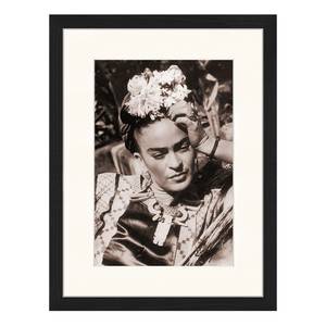 Tableau déco Frida Kahlo Hêtre massif / Plexiglas - 32 x 42 cm