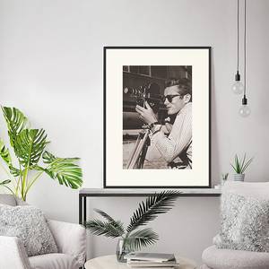 Afbeelding James Dean Massief beukenhout/plexiglas - 62 x 82 cm