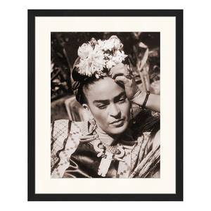 Tableau déco Frida Kahlo Hêtre massif / Plexiglas - 42 x 52 cm