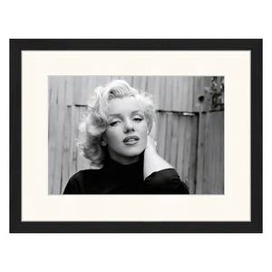 Bild Marilyn Monroe I Buche massiv / Plexiglas - 32 x 42 cm