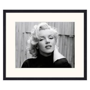 Bild Marilyn Monroe I Buche massiv / Plexiglas - 52 x 62 cm