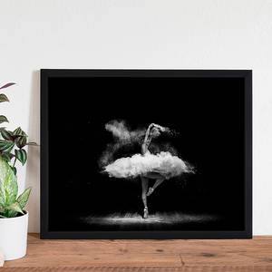 Afbeelding Dancing with Powder Massief beukenhout/plexiglas - 52 x 42 cm