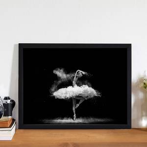 Bild Dancing with Powder Buche massiv / Plexiglas - 42 x 32 cm