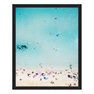 Afbeelding Sandy Beach Massief beukenhout/plexiglas - 42 x 52 cm