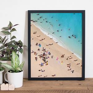 Afbeelding Ocean City Massief beukenhout/plexiglas - 42 x 52 cm