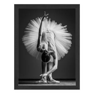 Bild Ballerina Buche massiv / Plexiglas - 32 x 42 cm