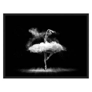 Bild Dancing with Powder Buche massiv / Plexiglas - 82 x 62 cm