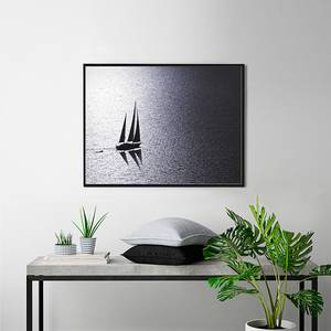 Afbeelding Sailing at Sunset Massief beukenhout/plexiglas - 82 x 62 cm