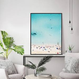 Tableau déco Sandy Beach Hêtre massif / Plexiglas - 62 x 82 cm